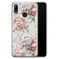 Telefoonhoesje Store Huawei P Smart 2019 siliconen hoesje - Classy flowers