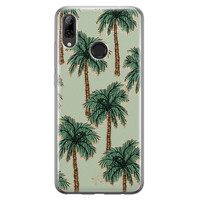 Telefoonhoesje Store Huawei P Smart 2019 siliconen hoesje - Palmbomen