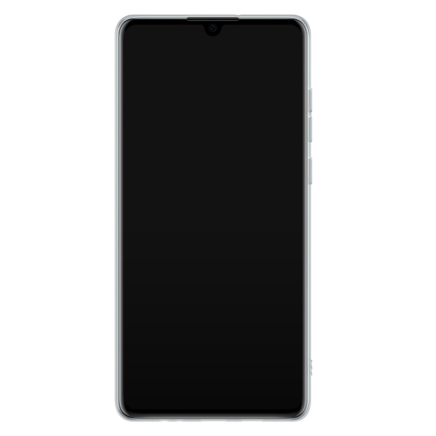 Leuke Telefoonhoesjes Huawei P30 siliconen hoesje - Abstract print