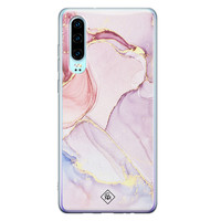 Casimoda Huawei P30 siliconen hoesje - Purple sky