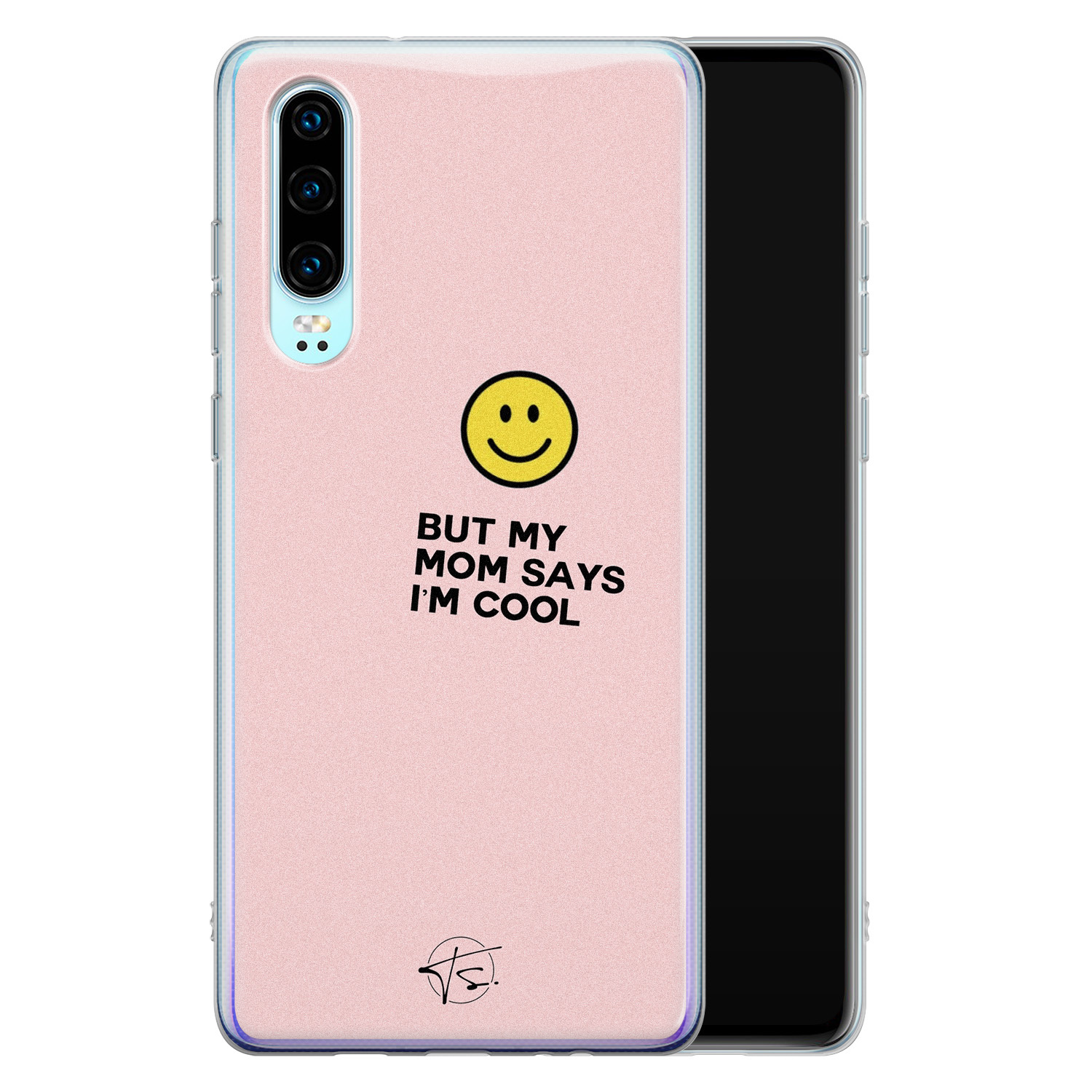 Telefoonhoesje Store Huawei P30 siliconen hoesje - I'm cool