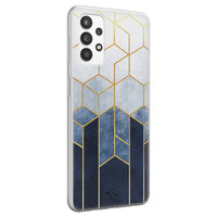 Telefoonhoesje Store Samsung Galaxy A32 4G siliconen hoesje - Geometrisch fade art