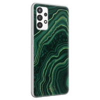 Telefoonhoesje Store Samsung Galaxy A32 4G siliconen hoesje - Agate groen