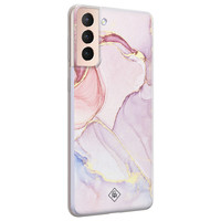 Casimoda Samsung Galaxy S21 Plus siliconen hoesje - Purple sky