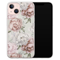 Telefoonhoesje Store iPhone 13 siliconen hoesje - Classy flowers