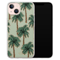 Telefoonhoesje Store iPhone 13 siliconen hoesje - Palmbomen
