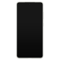 Telefoonhoesje Store Samsung Galaxy S21 FE siliconen hoesje - Marmer Limegroen
