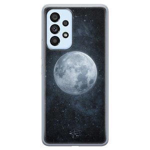 Telefoonhoesje Store Samsung Galaxy A53 siliconen hoesje - Maan