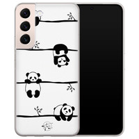 Telefoonhoesje Store Samsung Galaxy S22 siliconen hoesje - Panda