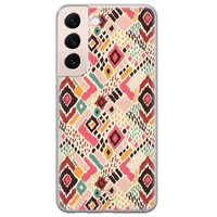 Telefoonhoesje Store Samsung Galaxy S22 Plus hoesje siliconen - Boho vibes