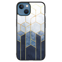 Telefoonhoesje Store iPhone 13 hoesje glas - Geometrisch fade art