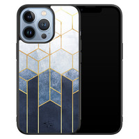 Telefoonhoesje Store iPhone 13 Pro hoesje glas - Geometrisch fade art