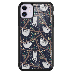 Telefoonhoesje Store iPhone 11 hoesje glas - Luiaard