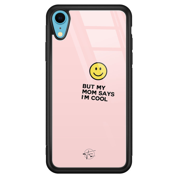 Telefoonhoesje Store iPhone XR hoesje glas - I'm cool