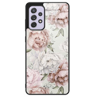 Telefoonhoesje Store Samsung Galaxy A52 / a52s hoesje glas - Classy flowers