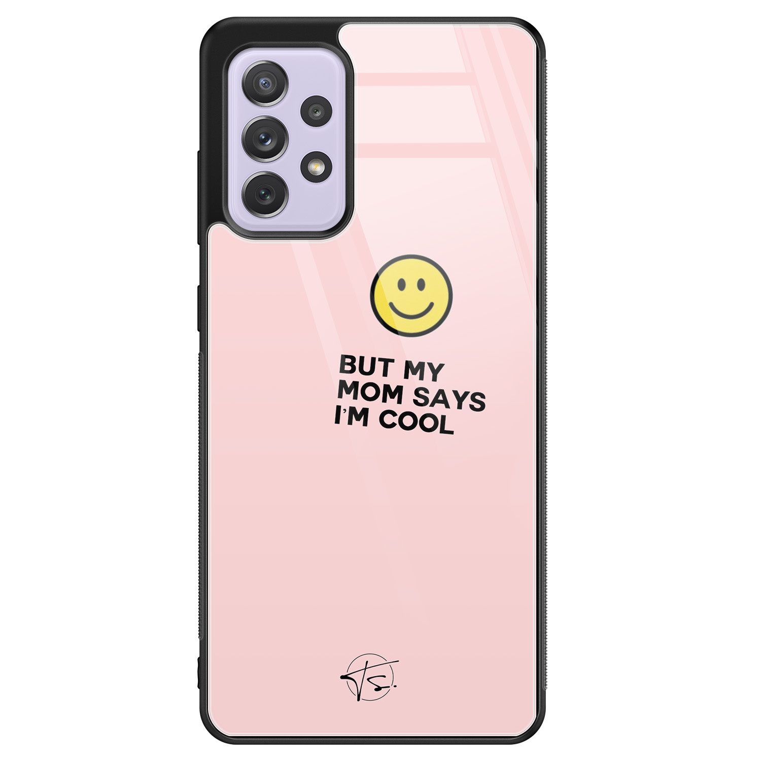 Telefoonhoesje Store Samsung Galaxy A52 / a52s hoesje glas - I'm cool