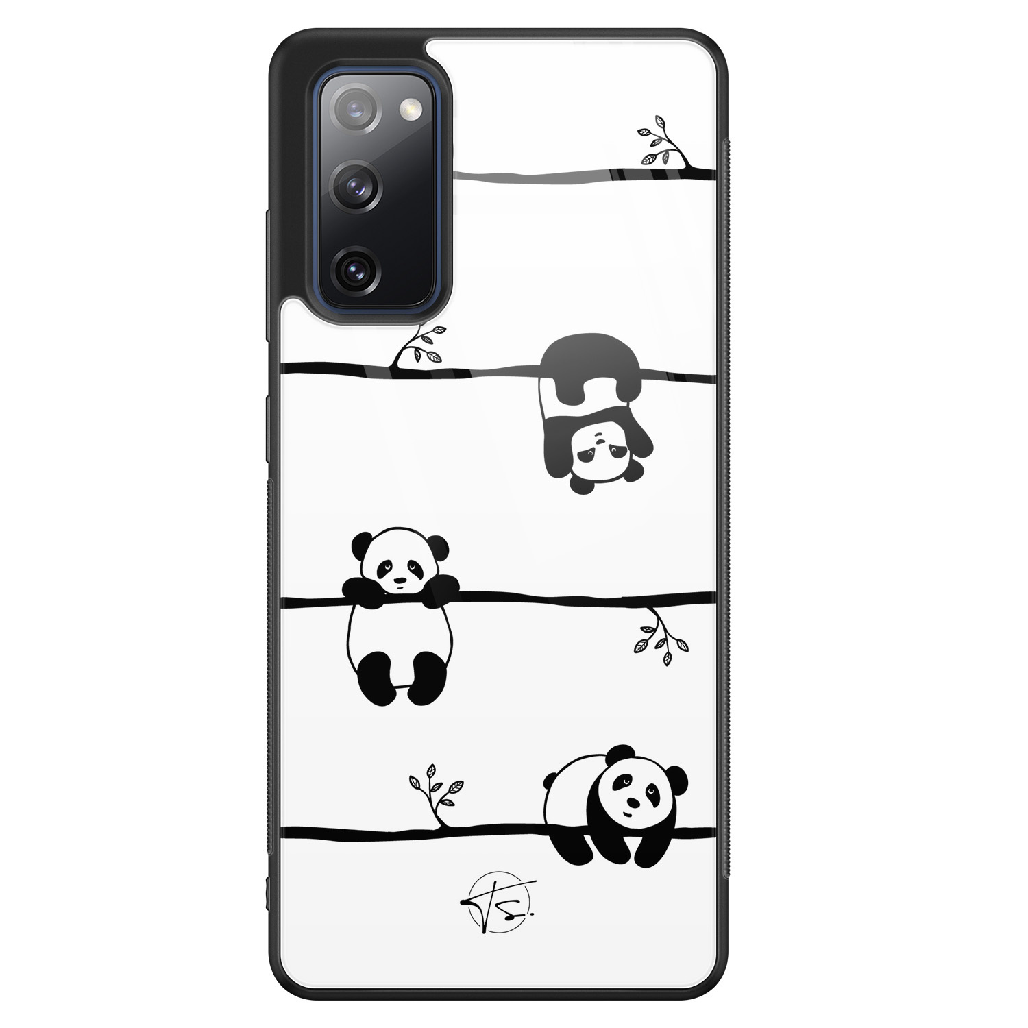 Telefoonhoesje Store Samsung Galaxy S20 FE hoesje glas - Panda