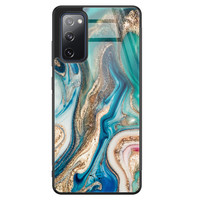 Telefoonhoesje Store Samsung Galaxy S20 FE hoesje glas - Magic marble