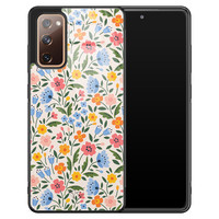 Telefoonhoesje Store Samsung Galaxy S20 FE hoesje glas - Classy flowers