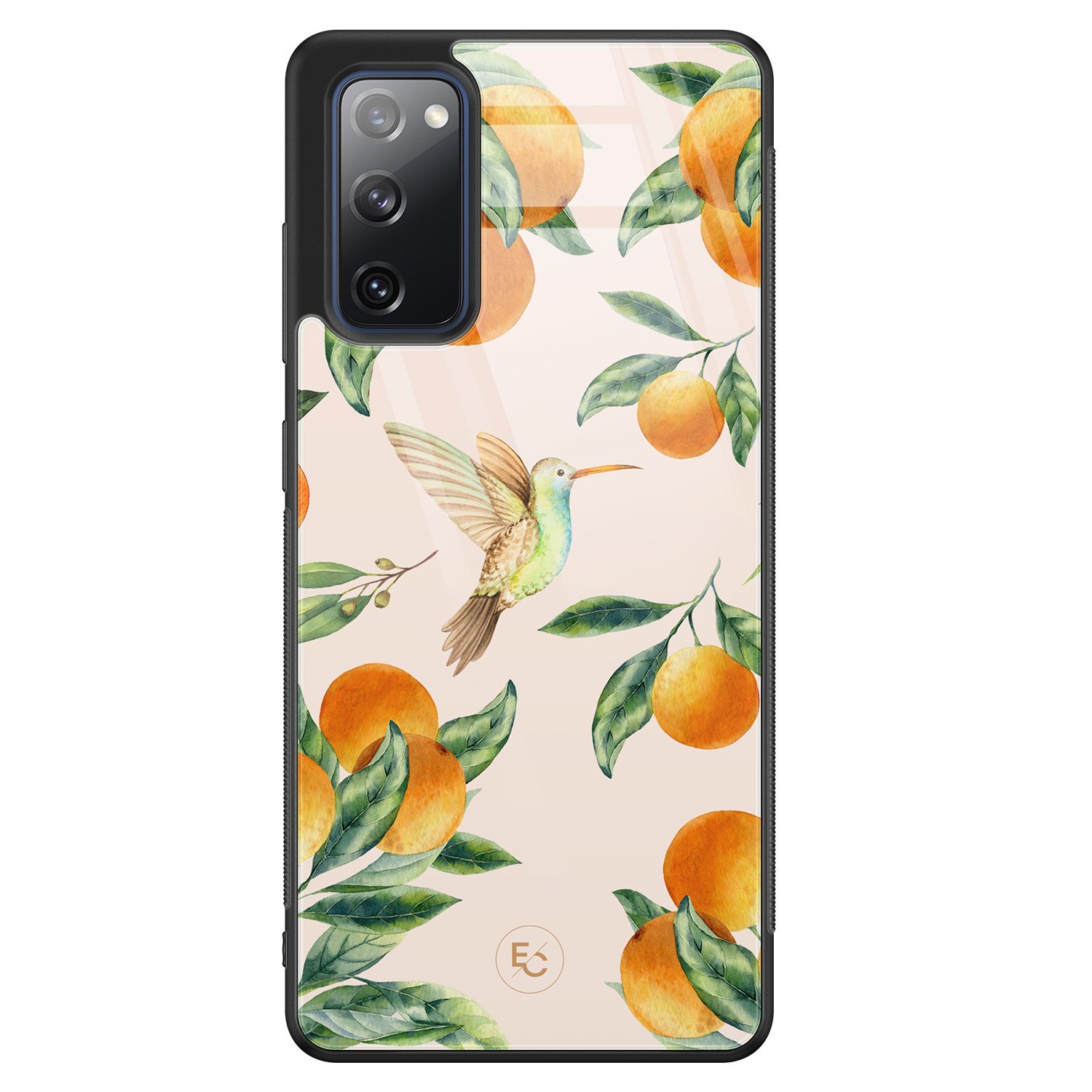 ELLECHIQ Samsung Galaxy S20 FE hoesje glas - Tropical Lemonade