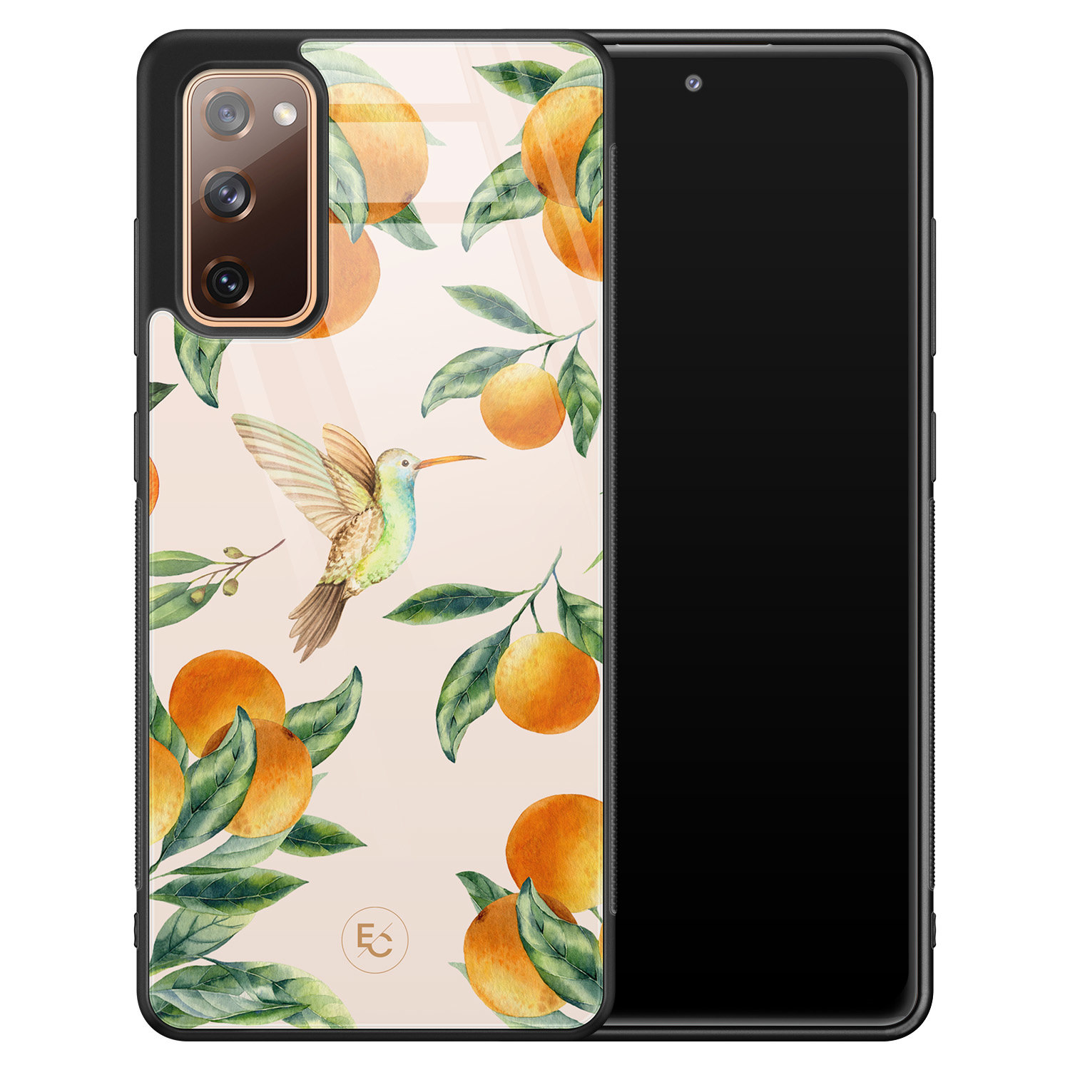 ELLECHIQ Samsung Galaxy S20 FE hoesje glas - Tropical Lemonade