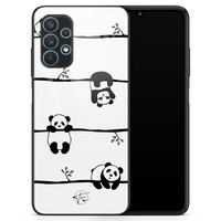 Telefoonhoesje Store Samsung Galaxy A32 5G hoesje glas - Panda