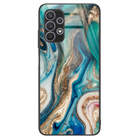 Telefoonhoesje Store Samsung Galaxy A32 5G hoesje glas - Magic marble