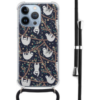 Telefoonhoesje Store iPhone 13 Pro hoesje met koord - Luiaard
