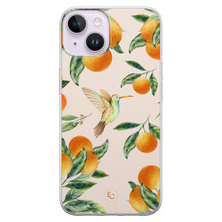 ELLECHIQ iPhone 14 siliconen hoesje - Tropical Lemonade