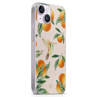 ELLECHIQ iPhone 14 siliconen hoesje - Tropical Lemonade