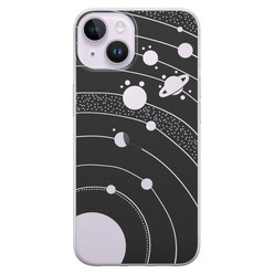 Telefoonhoesje Store iPhone 14 siliconen hoesje - Universe space