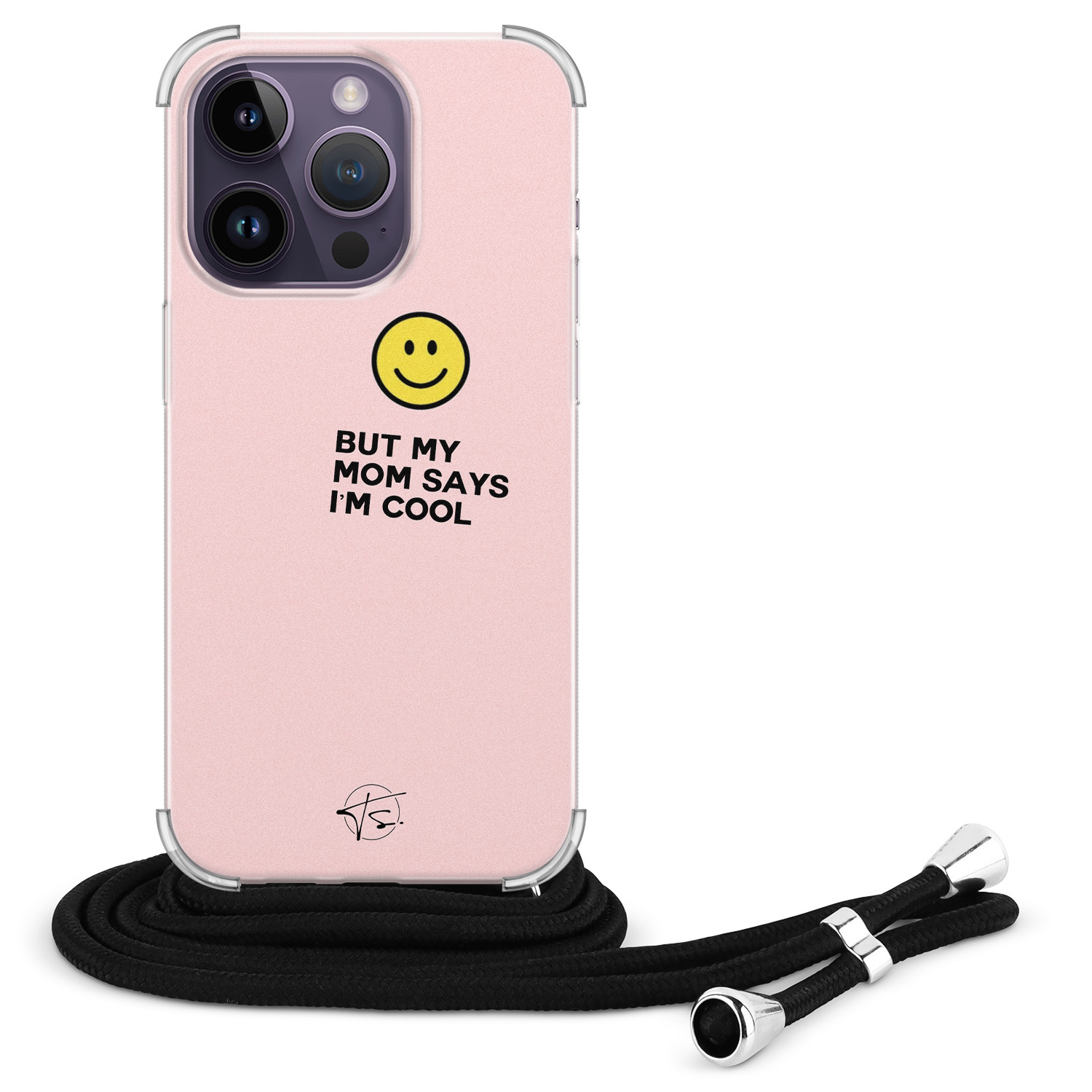 Telefoonhoesje Store iPhone 14 Pro hoesje met koord - I'm cool