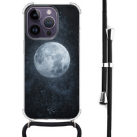 Telefoonhoesje Store iPhone 14 Pro hoesje met koord - Maan