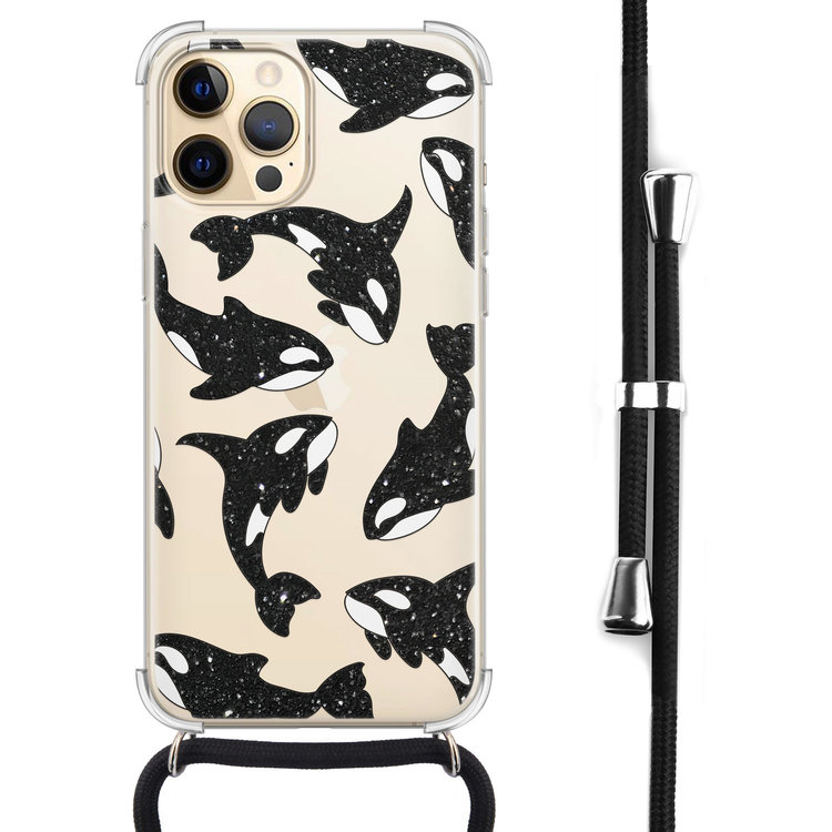 Telefoonhoesje Store iPhone 12 Pro Max hoesje met koord - Orka