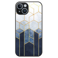 Telefoonhoesje Store iPhone 14 hoesje glas - Geometrisch fade art