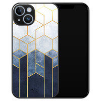 Telefoonhoesje Store iPhone 14 hoesje glas - Geometrisch fade art