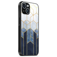 Telefoonhoesje Store iPhone 14 hoesje glas - Geometrisch fade art