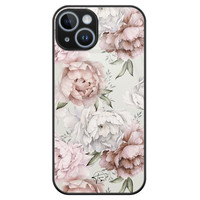 Telefoonhoesje Store iPhone 14 hoesje glas - Classy flowers