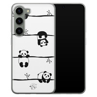 Telefoonhoesje Store Samsung Galaxy S23 siliconen hoesje - Panda