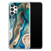 Telefoonhoesje Store Samsung Galaxy A13 4G siliconen hoesje - Magic marble