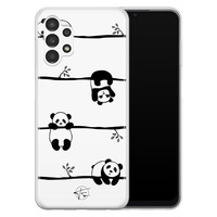 Telefoonhoesje Store Samsung Galaxy A13 4G siliconen hoesje - Panda