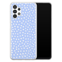 Telefoonhoesje Store Samsung Galaxy A13 4G siliconen hoesje - Purple dots