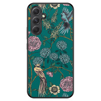 Telefoonhoesje Store Samsung Galaxy A54 hoesje back case - Bloomy birds