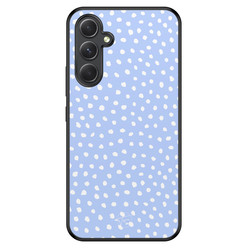 Telefoonhoesje Store Samsung Galaxy A54 hoesje back case - Purple dots