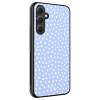 Telefoonhoesje Store Samsung Galaxy A54 hoesje back case - Purple dots