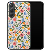 Telefoonhoesje Store Samsung Galaxy A54 hoesje back case - Romantische bloemen