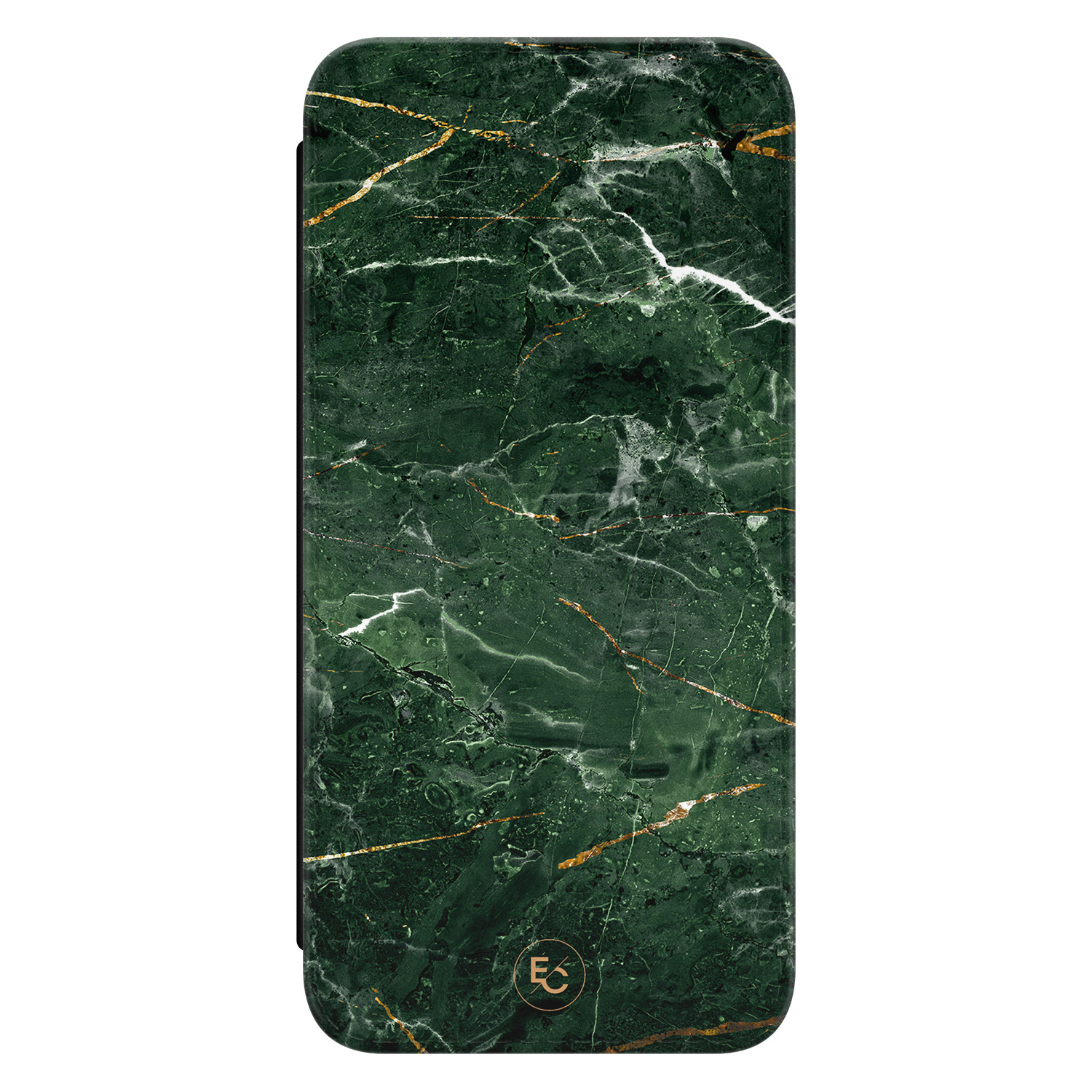 Telefoonhoesje Store Samsung Galaxy S21 FE bookcase - Marble jade green
