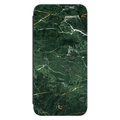 Telefoonhoesje Store Samsung Galaxy S20 FE bookcase - Marble jade green