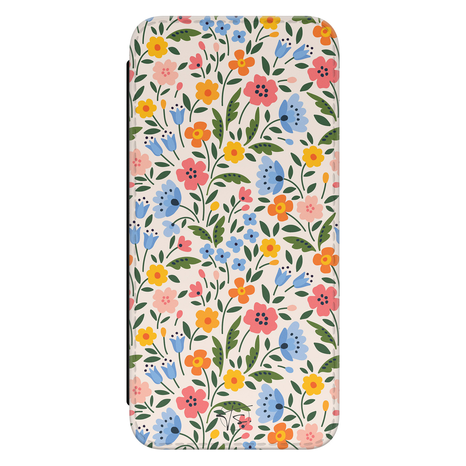 Telefoonhoesje Store Samsung Galaxy A53 bookcase - Romantische bloemen