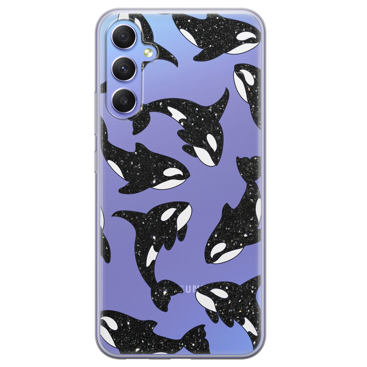 Telefoonhoesje Store Samsung Galaxy A34 siliconen hoesje - Orka